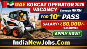 UAE Bobcat Operator Vacancy 2026