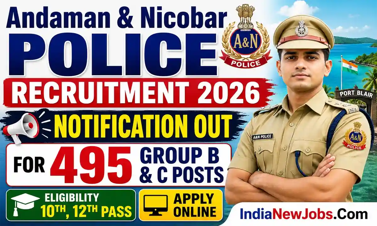 Andaman & Nicobar Police Recruitment 2026