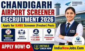 Chandigarh Airport Screener Recruitment 2026