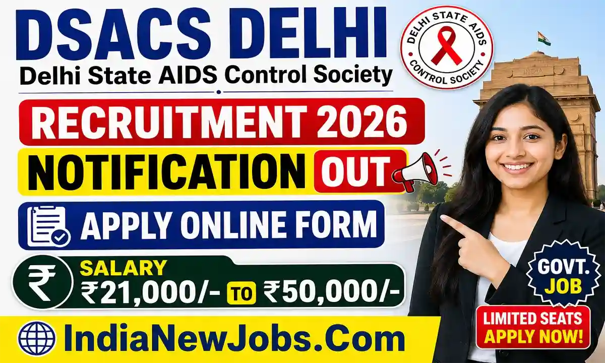 DSACS Delhi Recruitment 2026