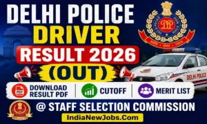 Delhi Police Driver Result 2026