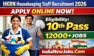 HKRN Housekeeping Staff Recruitment 2026 Apply Online Form