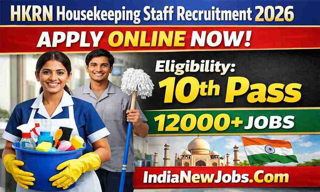 HKRN Housekeeping Staff Recruitment 2026 Apply Online Form