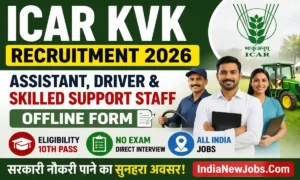 ICAR KVK Recruitment 2026