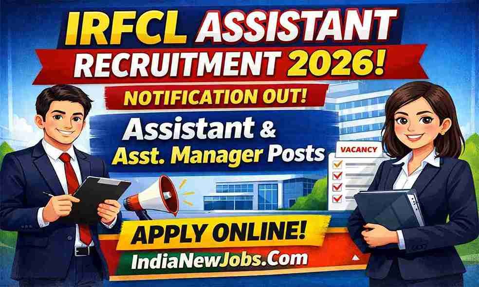IRFCL Assistant Recruitment 2026