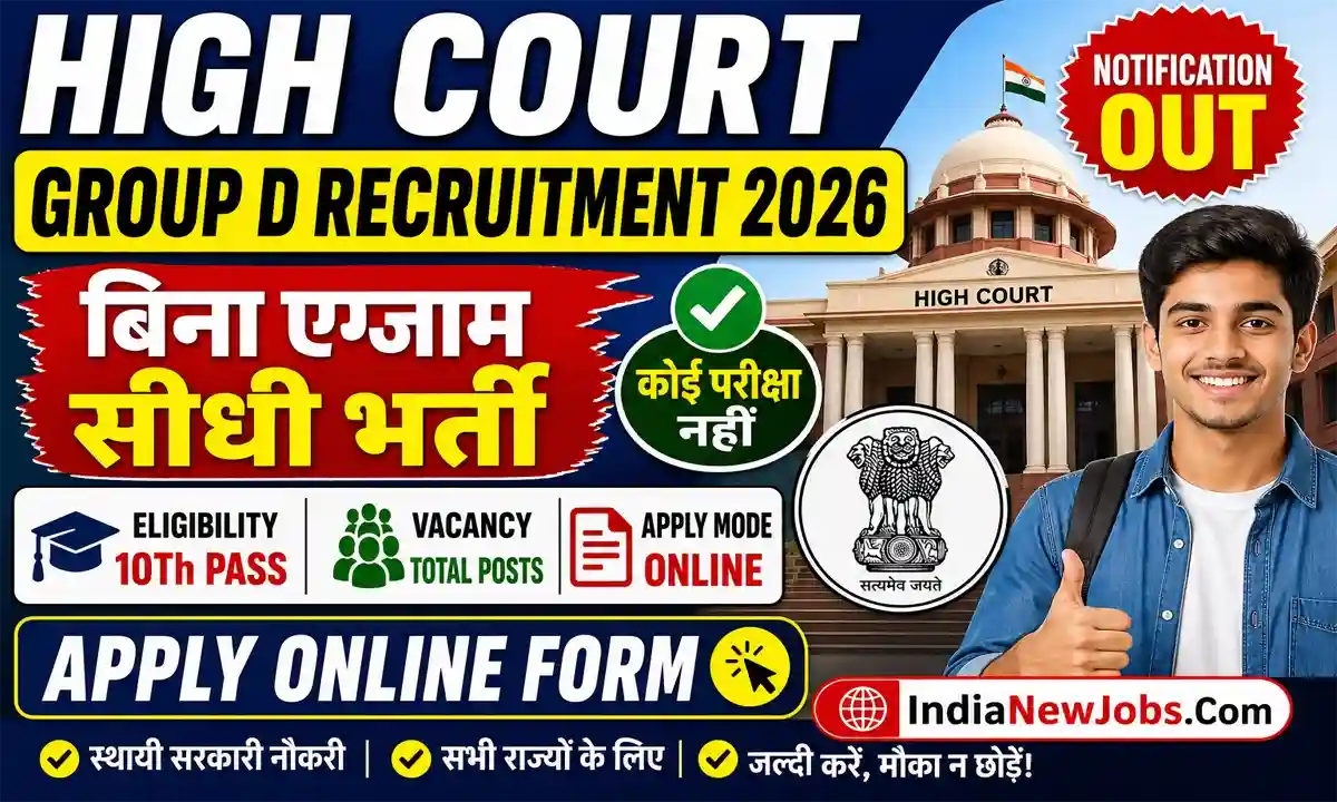Karnataka High Court Group D Recruitment 2026