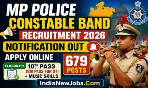 MP Police Constable Band Vacancy 2026