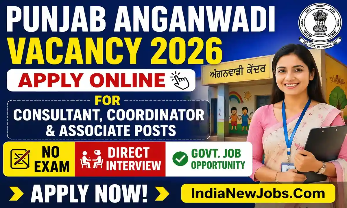 Punjab Anganwadi Vacancy 2026