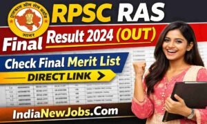 RPSC RAS Final Result 2024