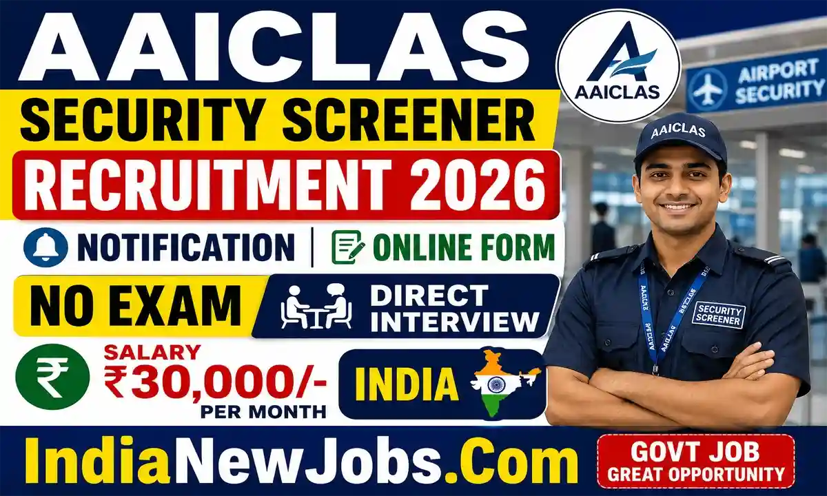 AAICLAS Security Screener Recruitment 2026