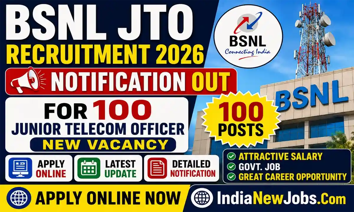 BSNL JTO Recruitment 2026