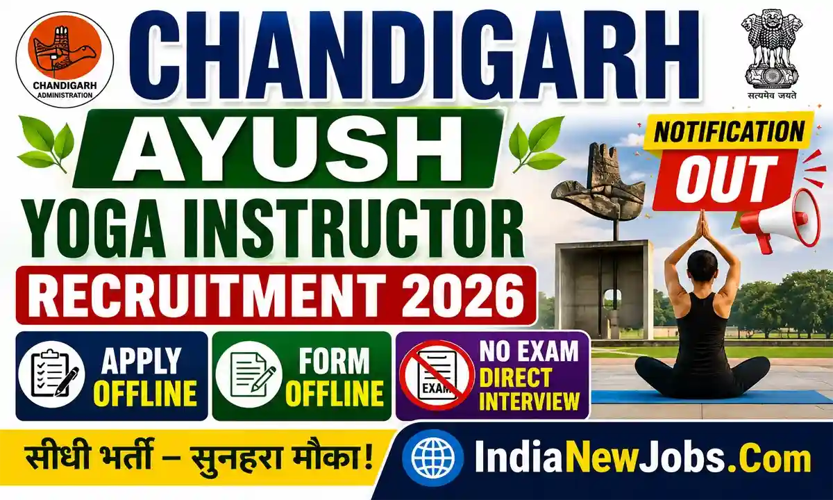 Chandigarh AYUSH Yoga Instructor Recruitment 2026