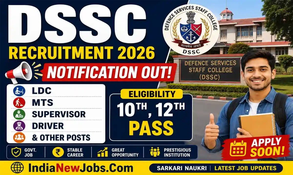 DSSC Group c recruitment 2026