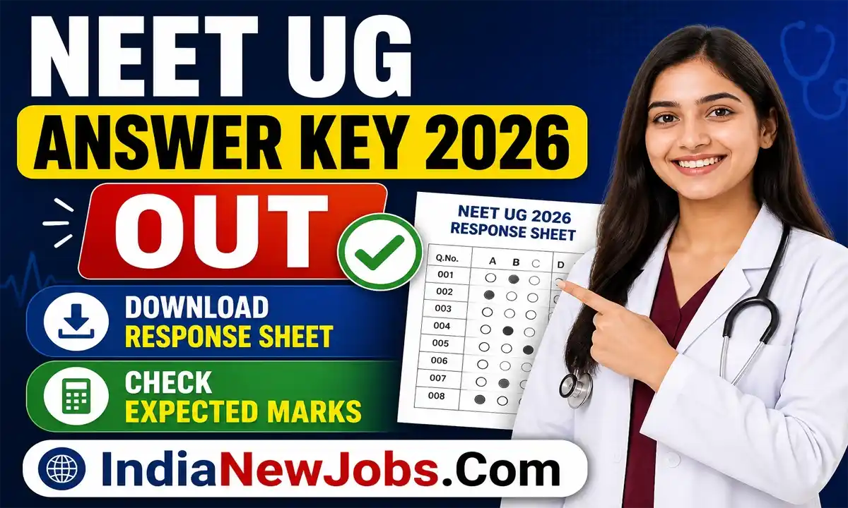 NEET UG Answer Key 2026 OUT – Download Response Sheet & Check Expected Marks
