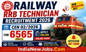 RRB Technician Recruitment 2026