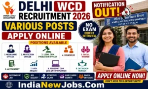 Delhi WCD Recruitment 2026