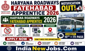 Haryana Roadways Fatehabad Apprentice 2026