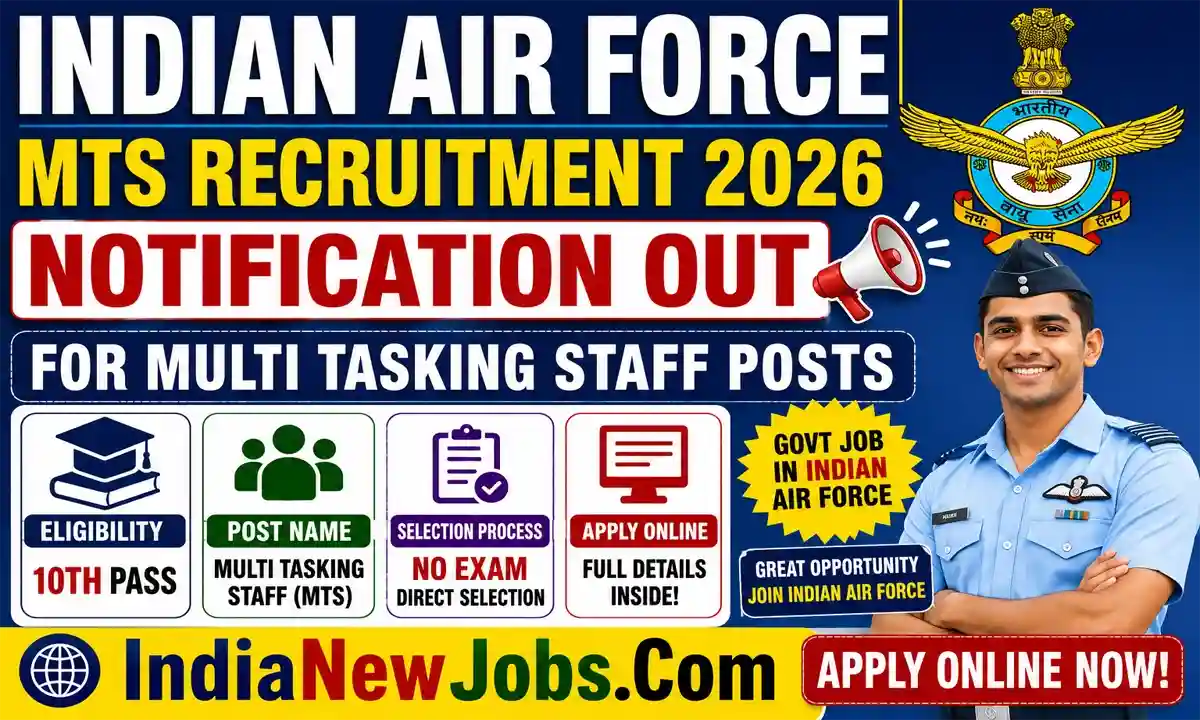 Indian Air Force MTS Recruitment 2026