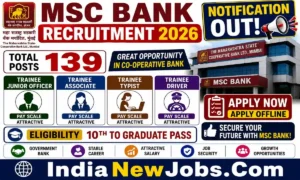 MSC Bank Recruitment 2026