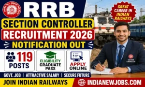 RRB Section Controller Recruitment 2026
