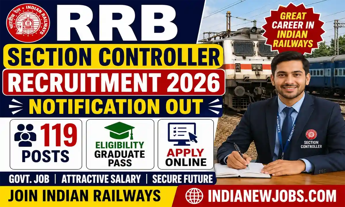 RRB Section Controller Recruitment 2026