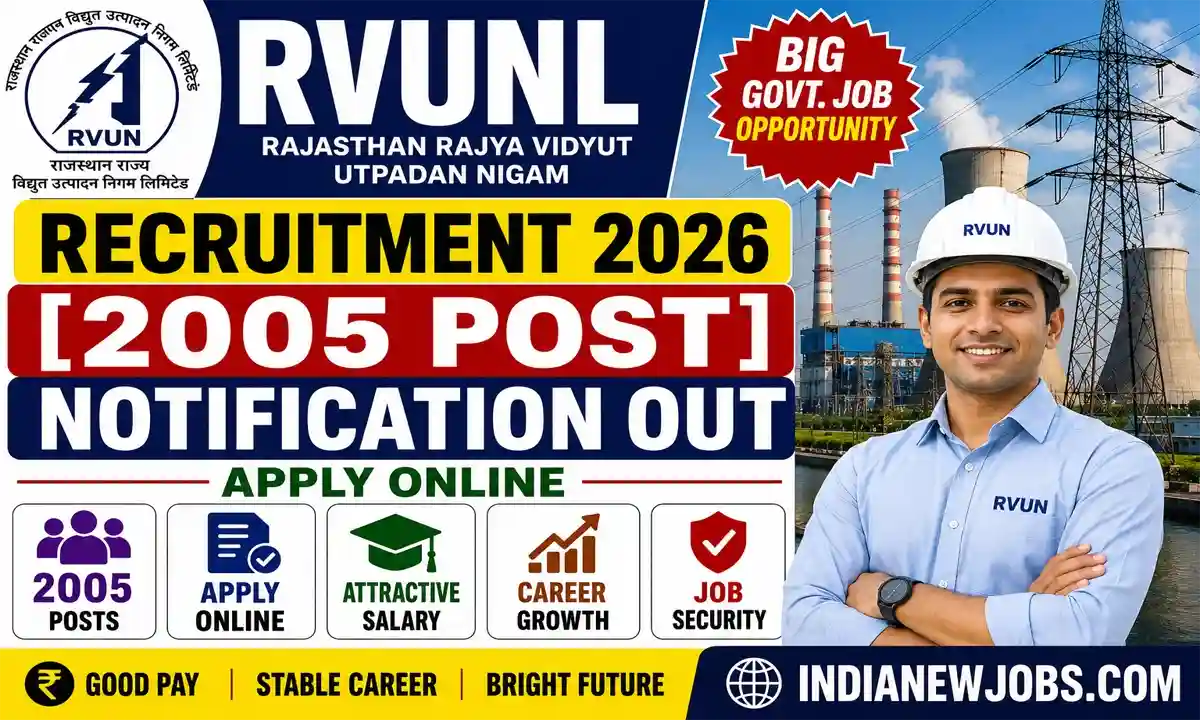 RVUNL Recruitment 2026