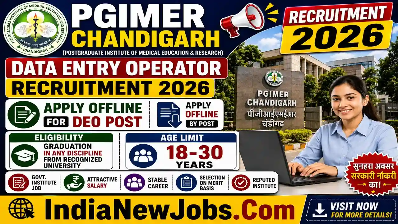 pgi chandigarh deo recruitment 2026 latest