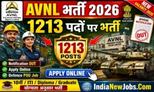 AVNL Recruitment 2026