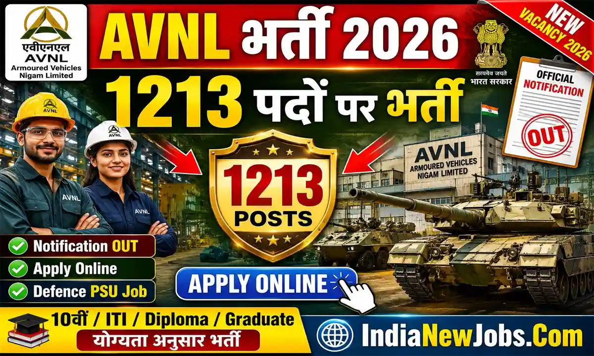 AVNL Recruitment 2026