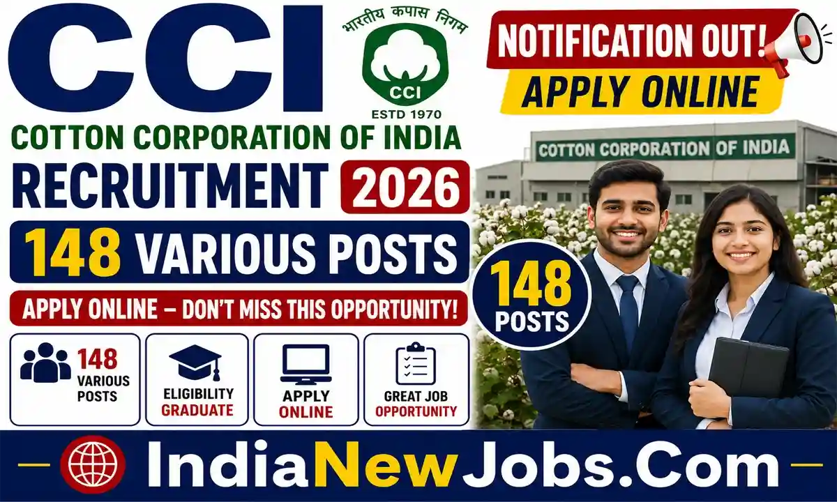 CCI Recruitment 2026