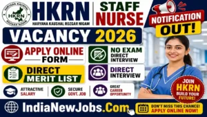 HKRN Staff Nurse Vacancy 2026