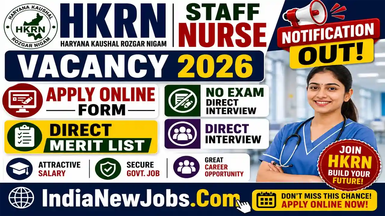 HKRN Staff Nurse Vacancy 2026