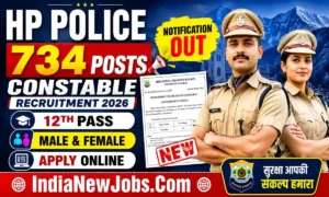 HP Police Constable Recruitment 2026