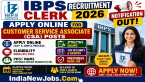 IBPS Clerk Recruitment 2026