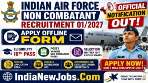 Indian Air Force Non Combatant Recruitment 012027