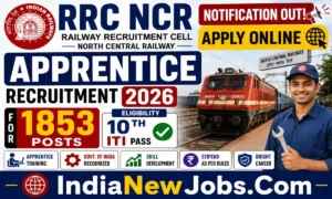 RRC NCR Apprentice Recruitment 2026