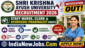 SKAU Kurukshetra Vacancy 2026