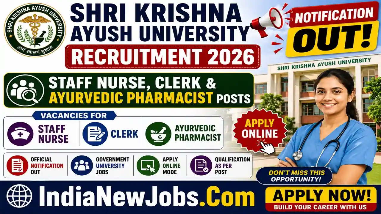 SKAU Kurukshetra Vacancy 2026
