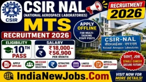 CSIR NAL MTS Recruitment 2026