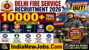 Delhi Fire Service Vacancy 2026