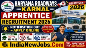 Haryana Roadways Karnal Apprentice Recruitment 2026