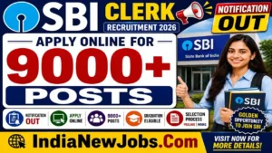 SBI Clerk Vacancy Notification 2026