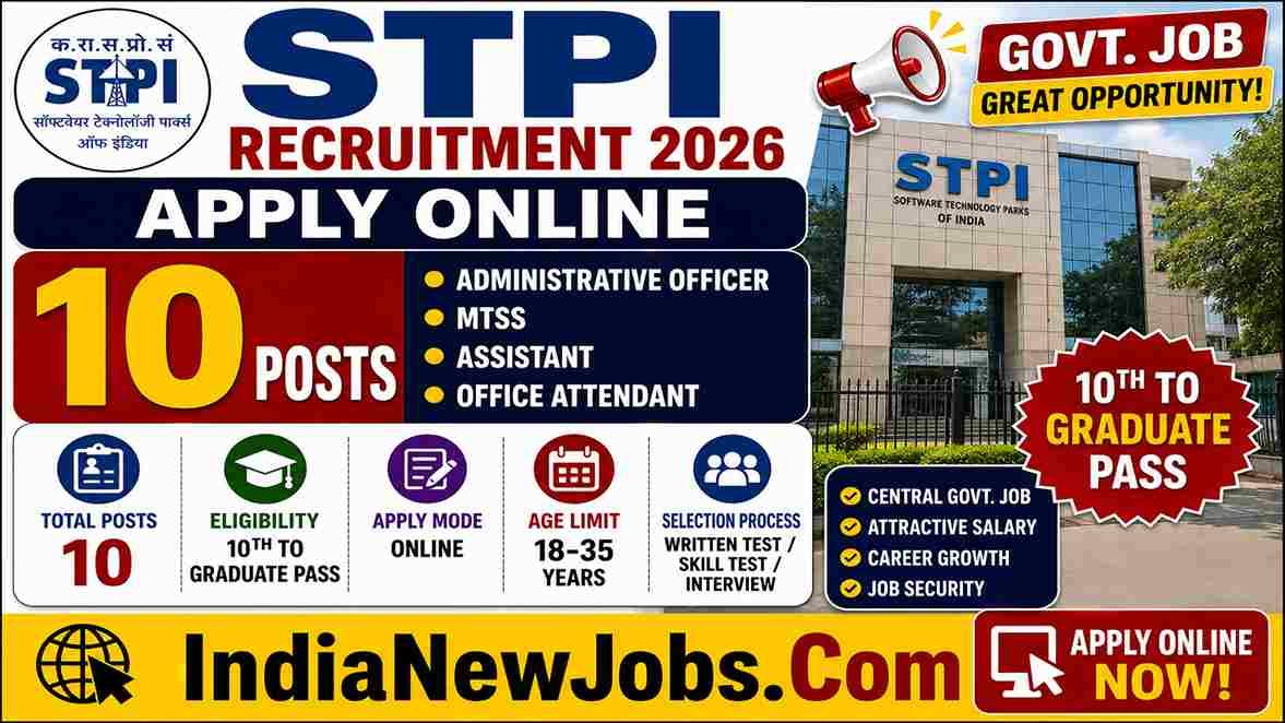 STPI Recruitment 2026