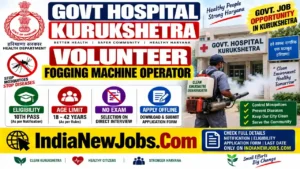 Govt Hospital Kurukshetra Vacancy 2026
