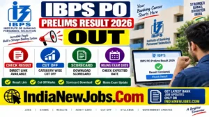 IBPS PO Prelims Result 2026