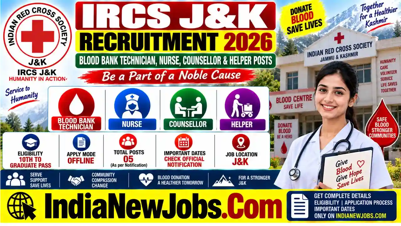 IRCS J&K Recruitment 2026