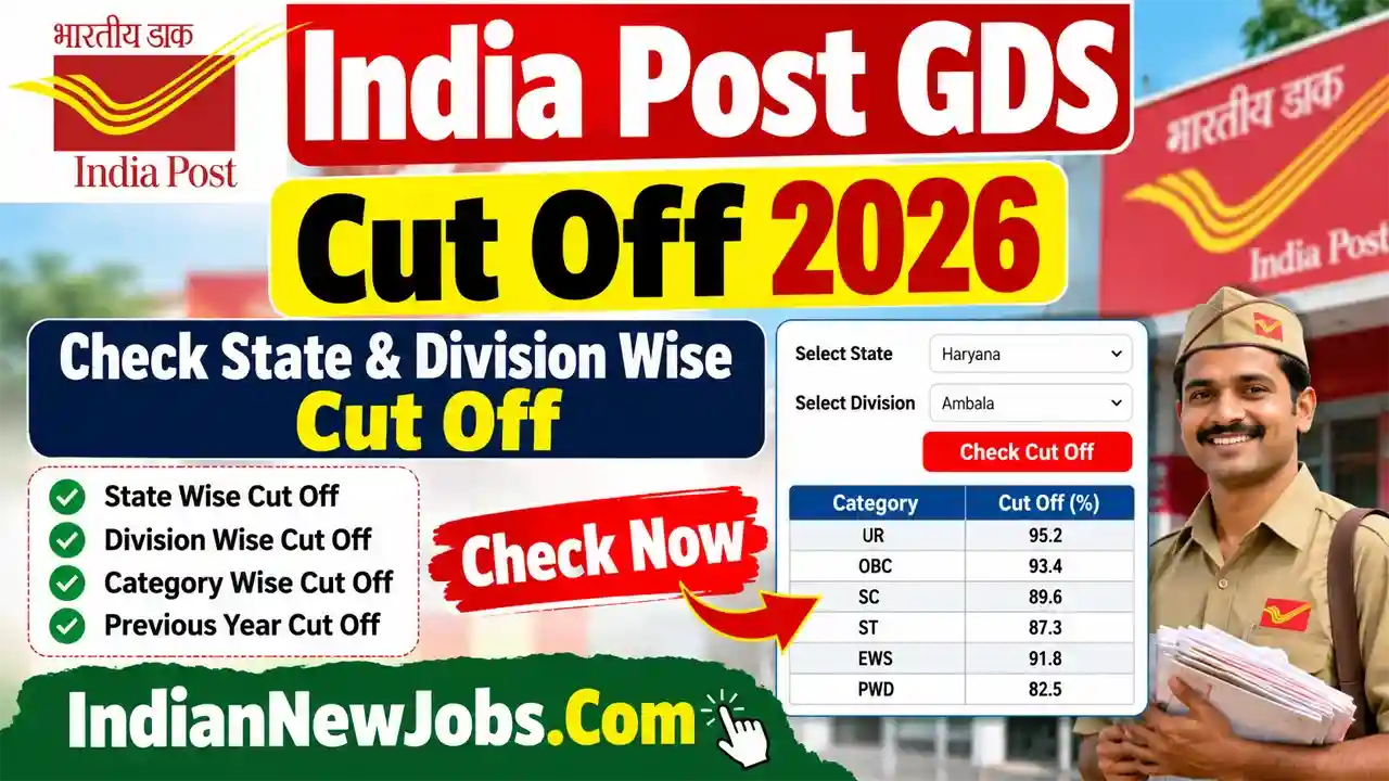India Post GDS Cut Off 2026 Check State & Division Wise Cut Off