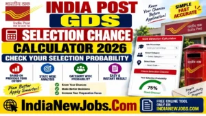 India Post GDS Selection Chance Calculator 2026