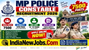 MP Police Constable Vacancy 2026