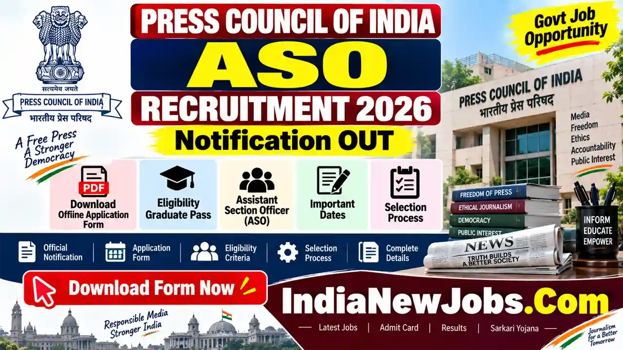 PCI ASO Recruitment 2026
